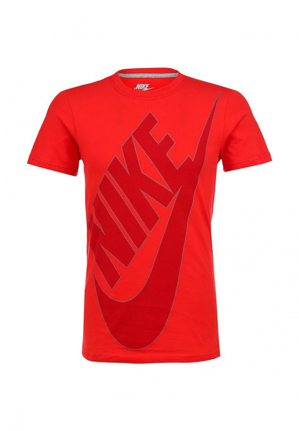 Красная футболка найк